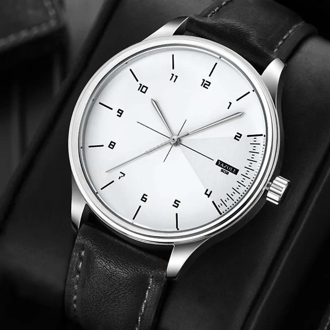 Caldwell Leather Watch