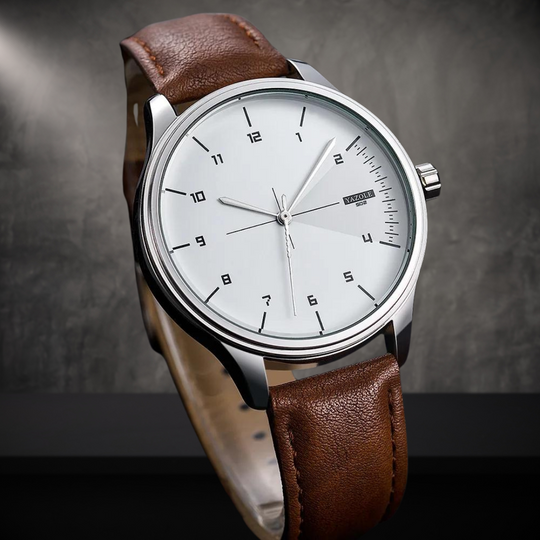 Caldwell Leather Watch