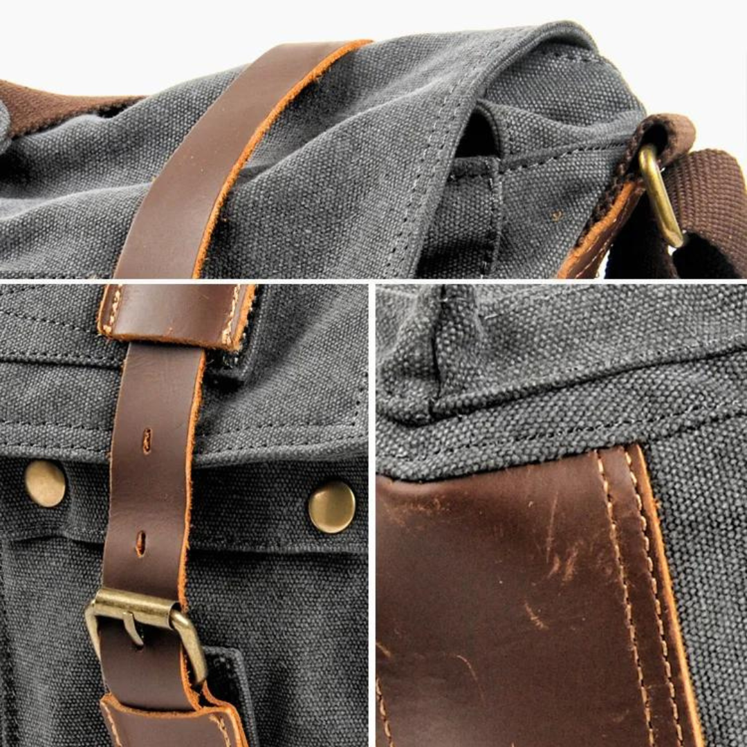 Venture Canvas Leather Bag