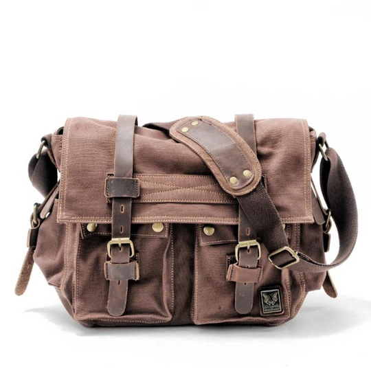 Venture Canvas Leather Bag