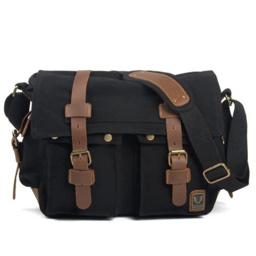 Venture Canvas Leather Bag