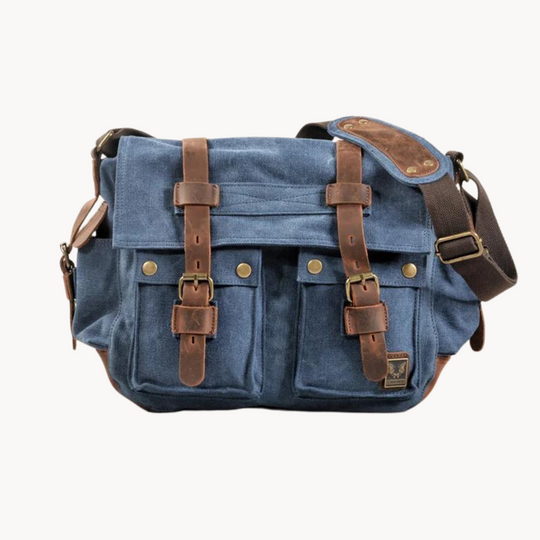 Venture Canvas Leather Bag