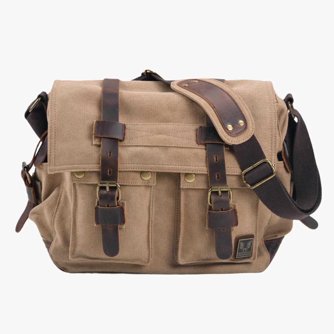 Venture Canvas Leather Bag