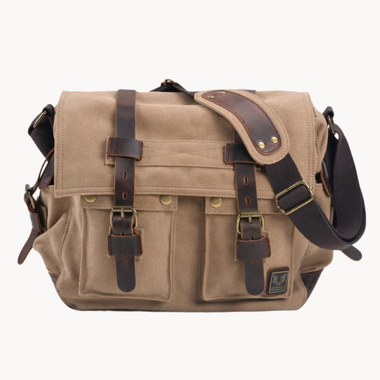 Venture Canvas Leather Bag