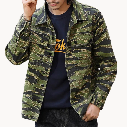 Terrain Cotton Military Jacket