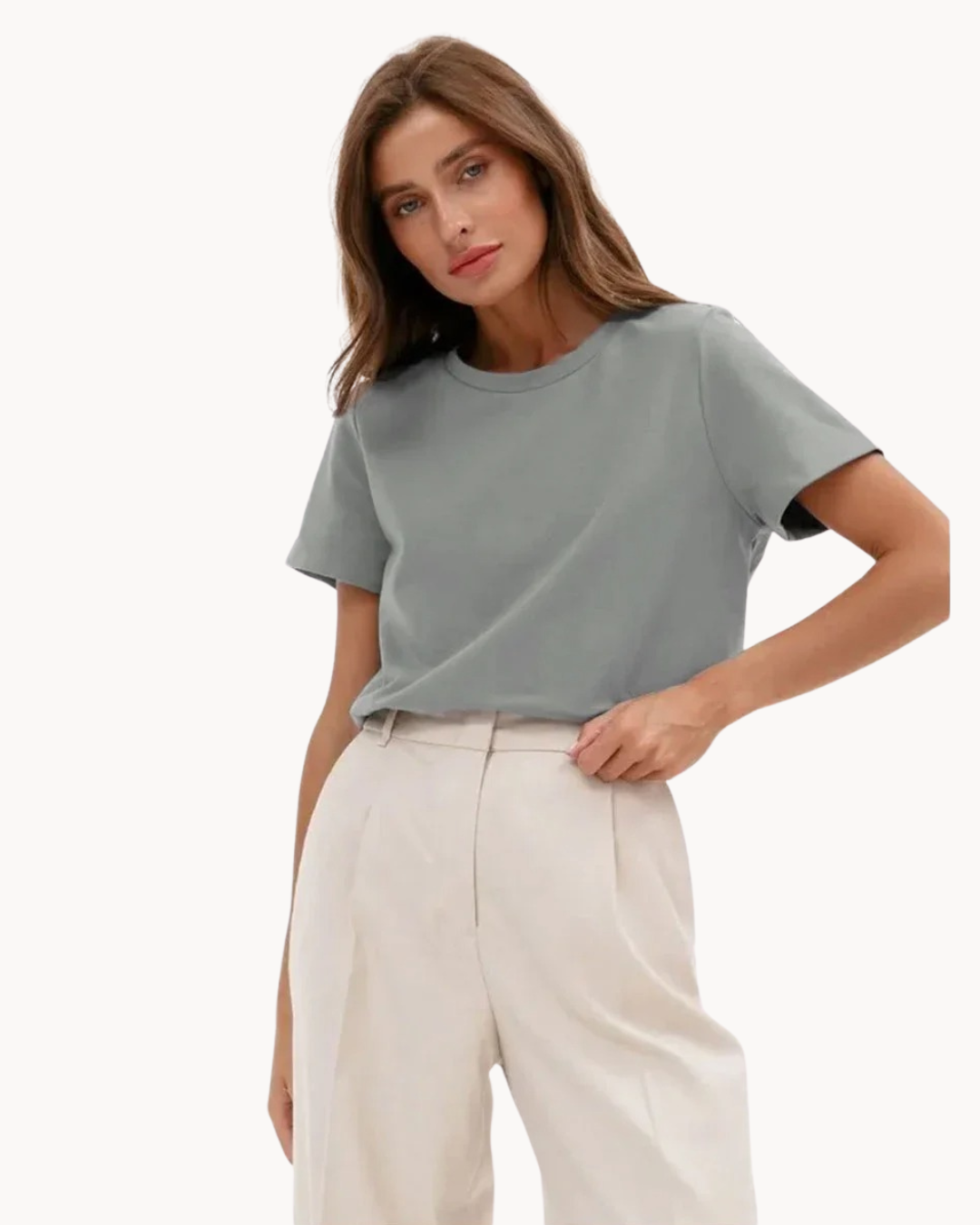 Premium Essential Cotton Tee (Vivid Colors)