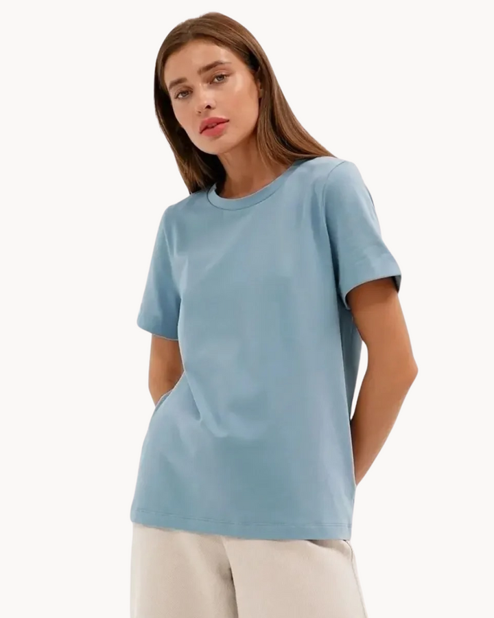 Premium Essential Cotton Tee (Vivid Colors)