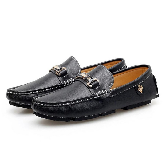 Bari Leather Moccasins