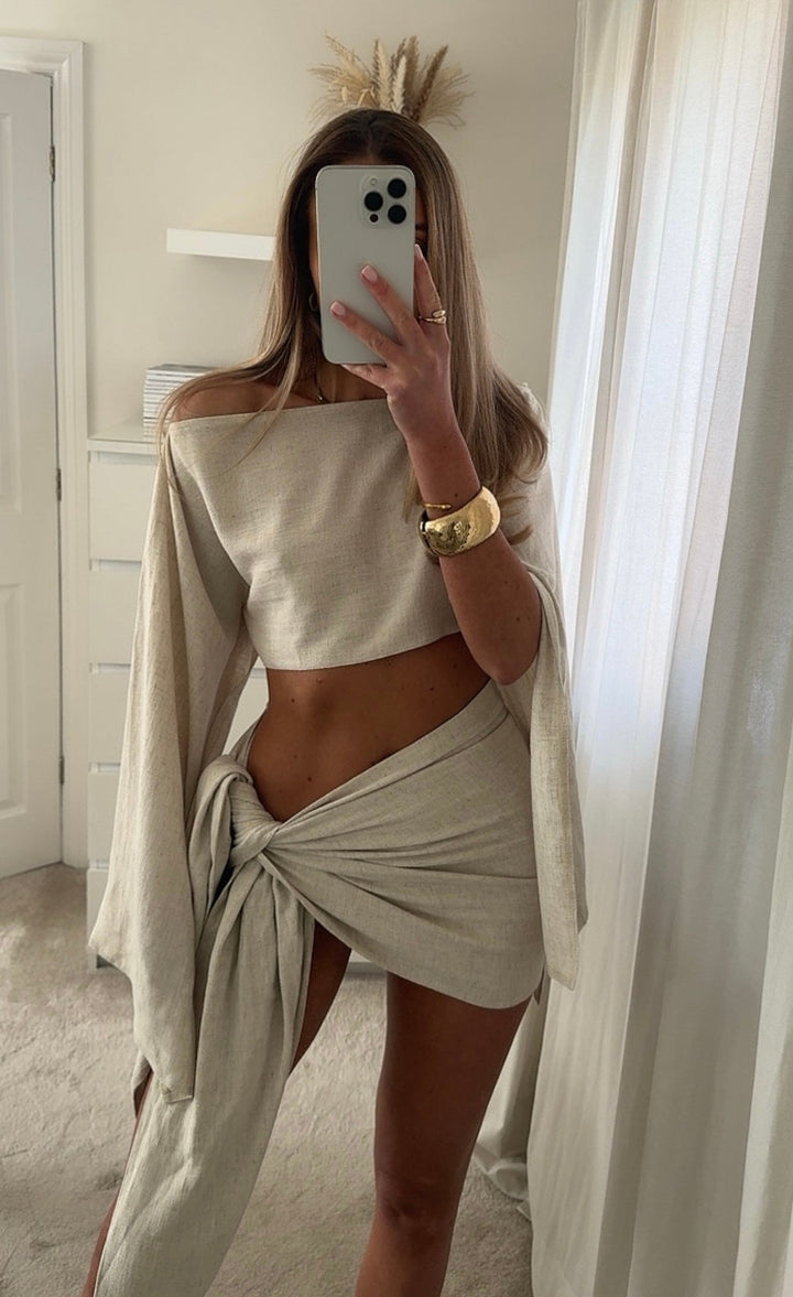 Ainsley | Set di sarong in lino