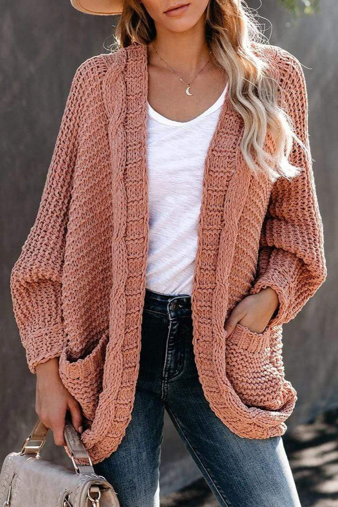 Amara | Knitted Long Sleeve Cardigan