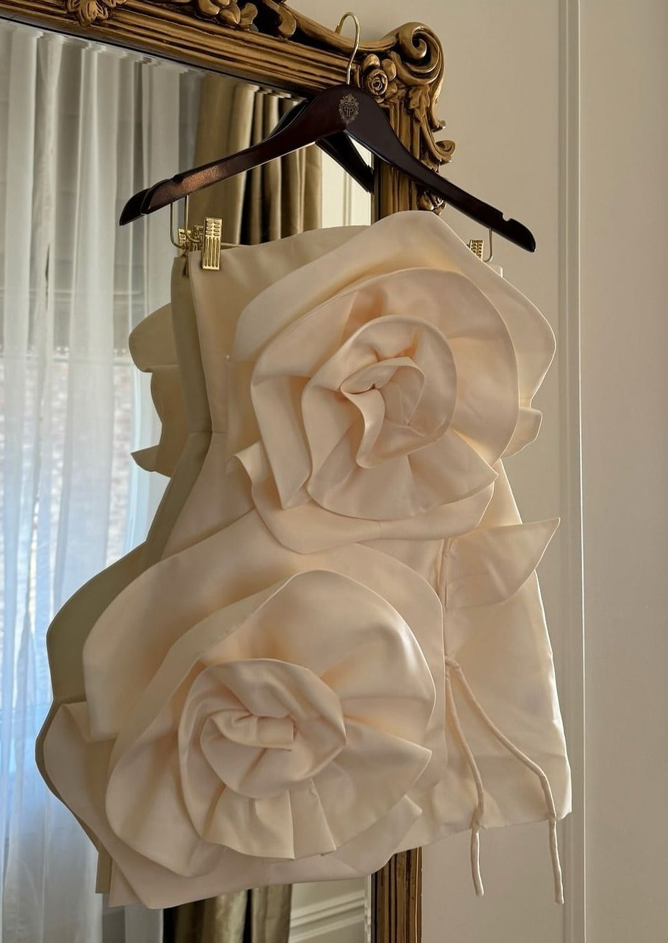 Alana - Flower Mini Dress