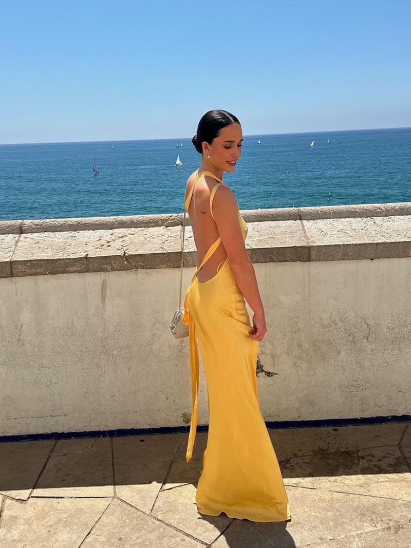 Caroline - Backless Maxi Dress