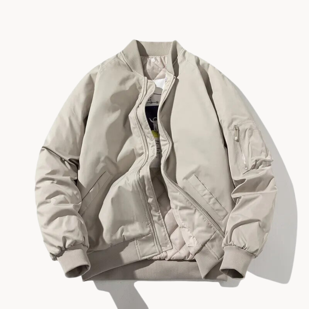 Ascend Hooded Bomber Jacket