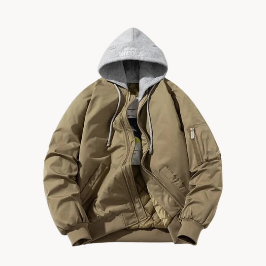 Ascend Hooded Bomber Jacket