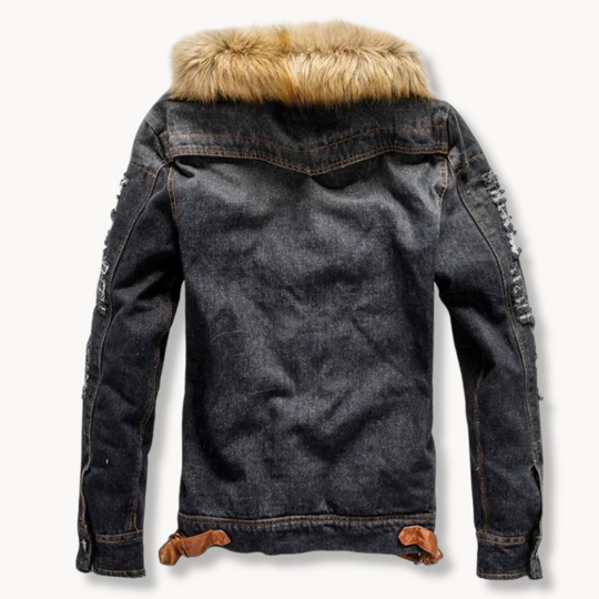 Sherpa Lined Denim Jacket