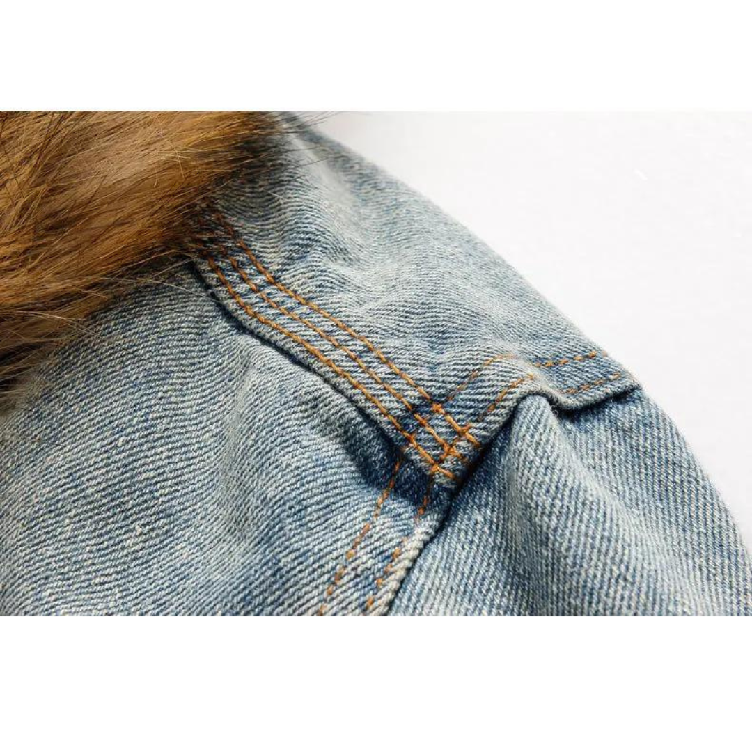 Sherpa Lined Denim Jacket