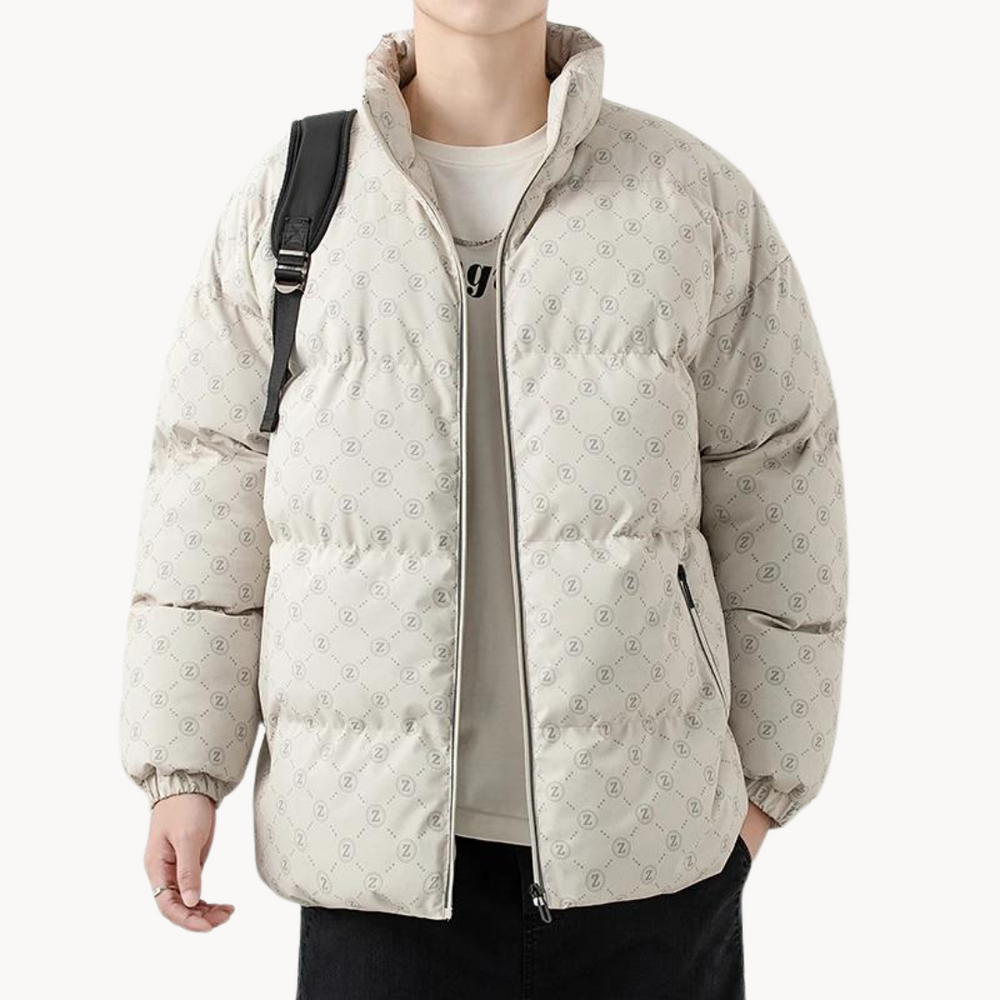 Andes Print Puffer Jacket