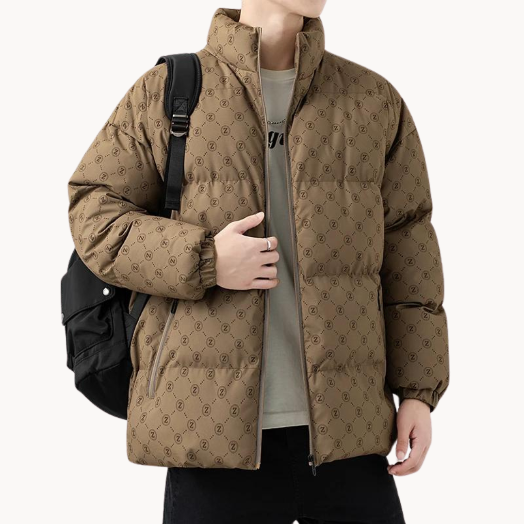 Andes Print Puffer Jacket