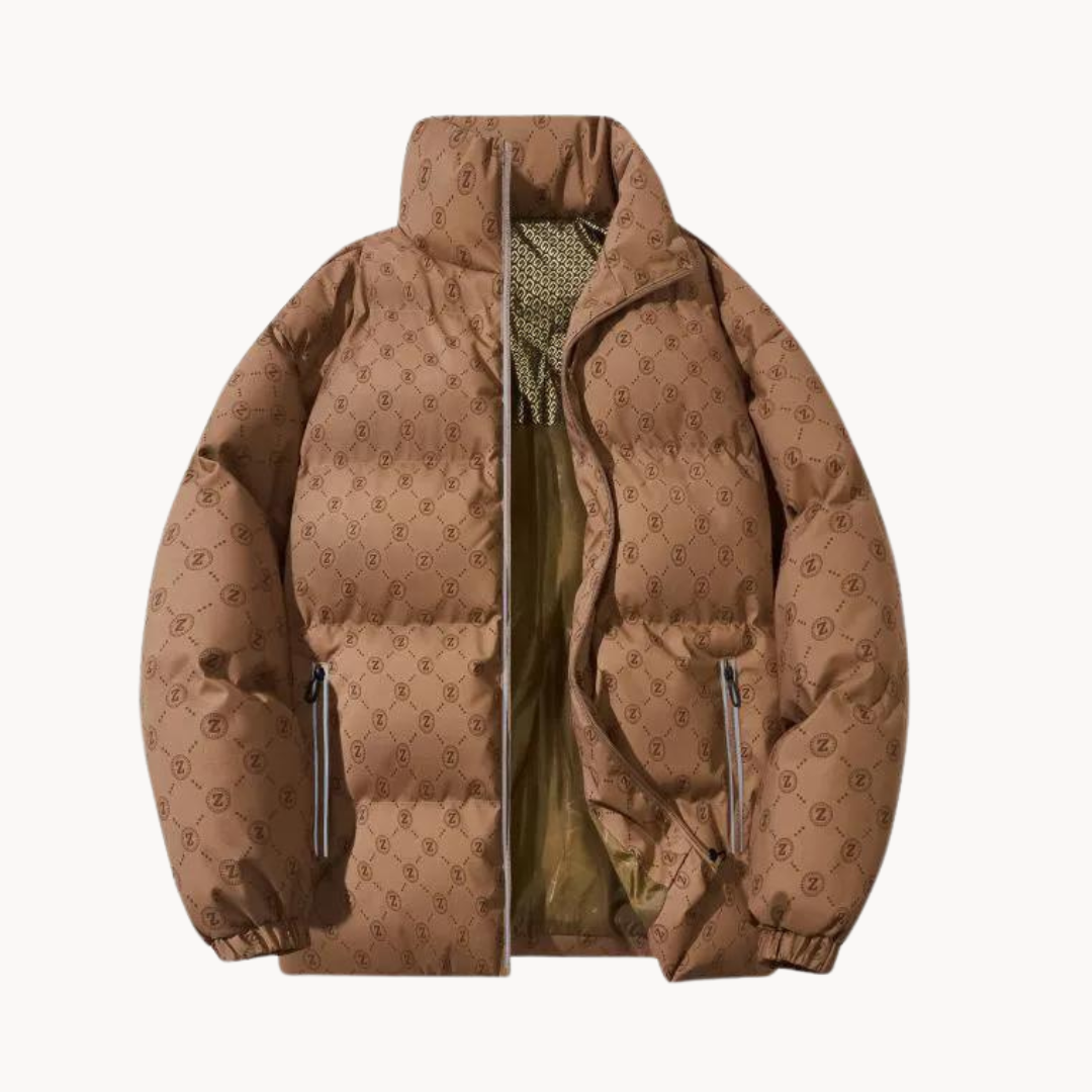 Andes Print Puffer Jacket