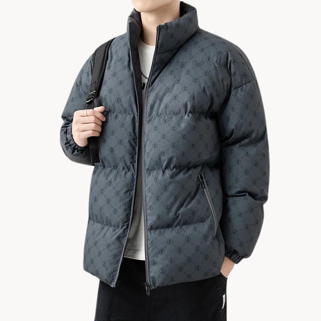 Andes Print Puffer Jacket