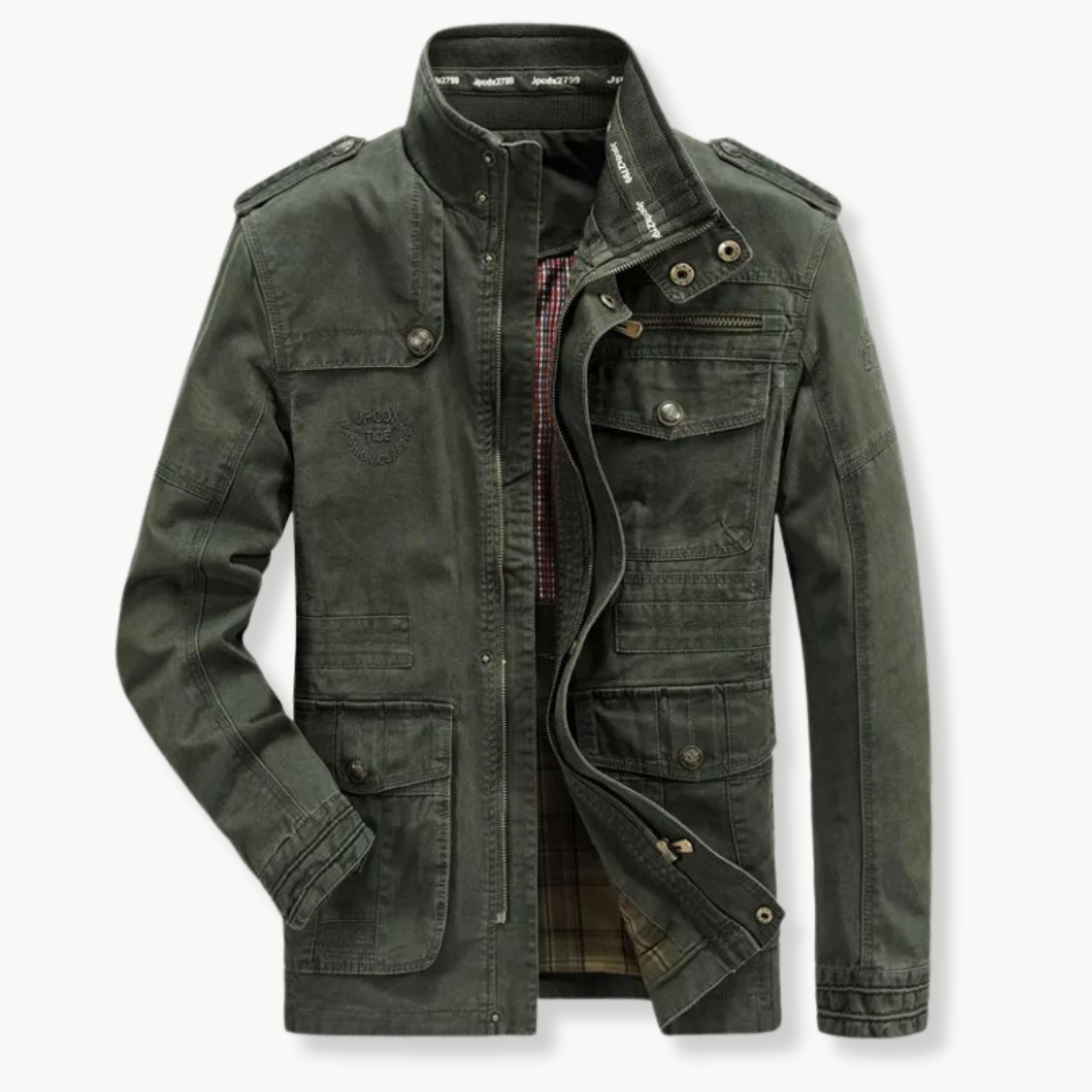 Rugged Explorer Cargo Jacket