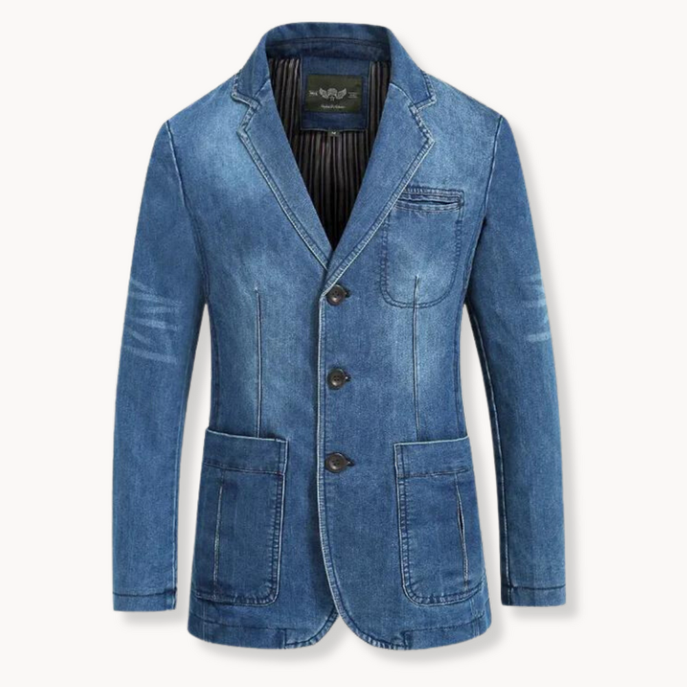 Denim Blazer Jacket