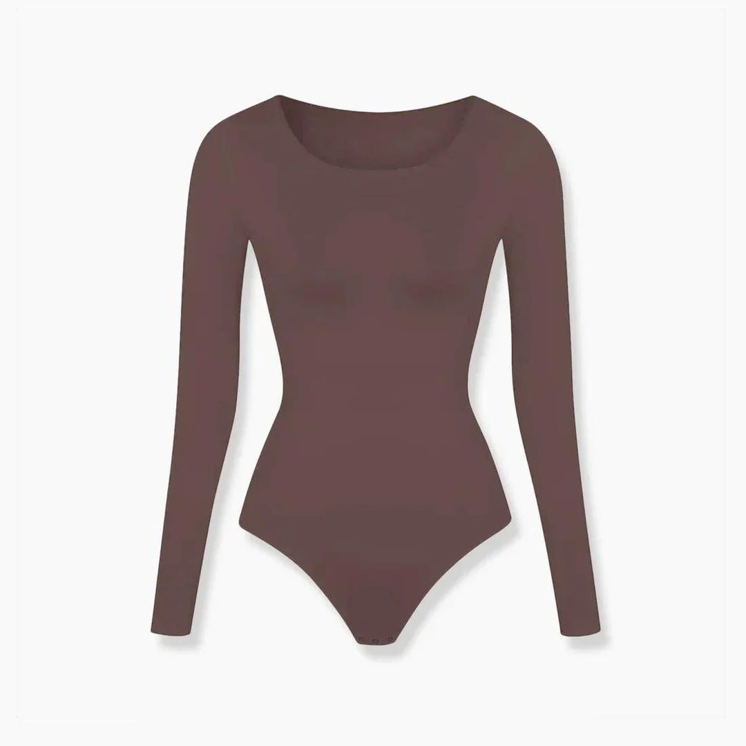 LONG SLEEVE BODYSUIT SCULPTING SHAPEWEAR