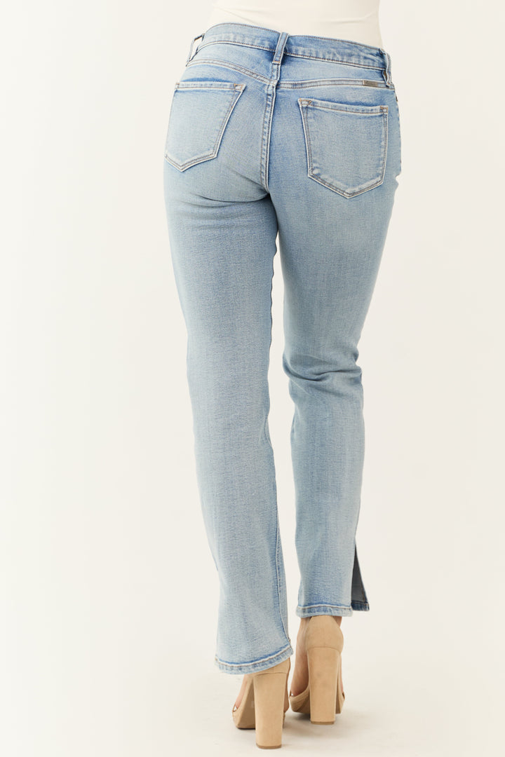 Amelie | Light Blue Straight-Leg Jeans