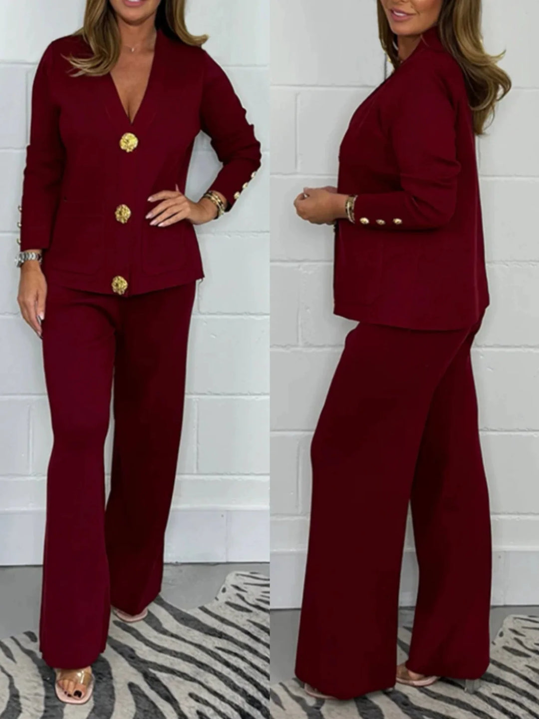 CELESTE - Luxury knit set