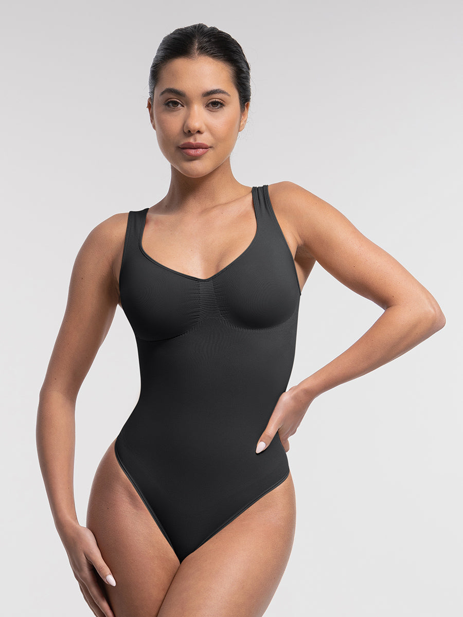 Sculpt Scoop Thong Bodysuit