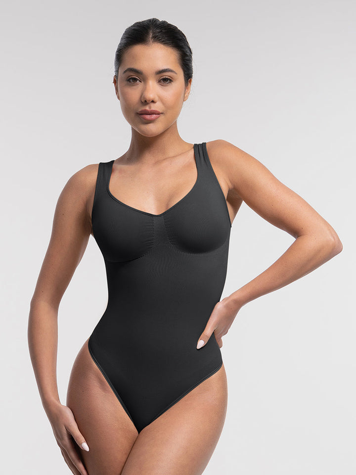 Sculpt Scoop Thong Bodysuit