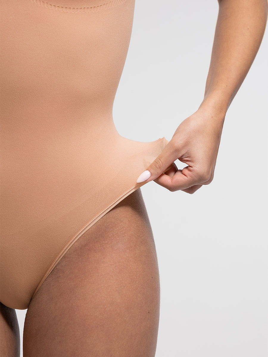 Sculpt Scoop Thong Bodysuit