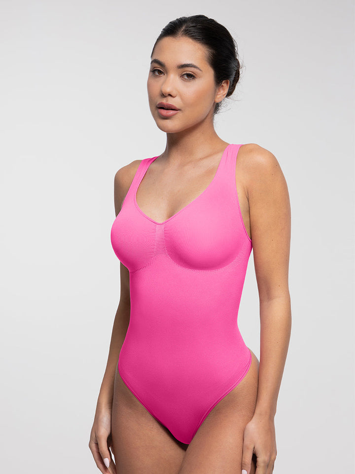 Sculpt Scoop Thong Bodysuit