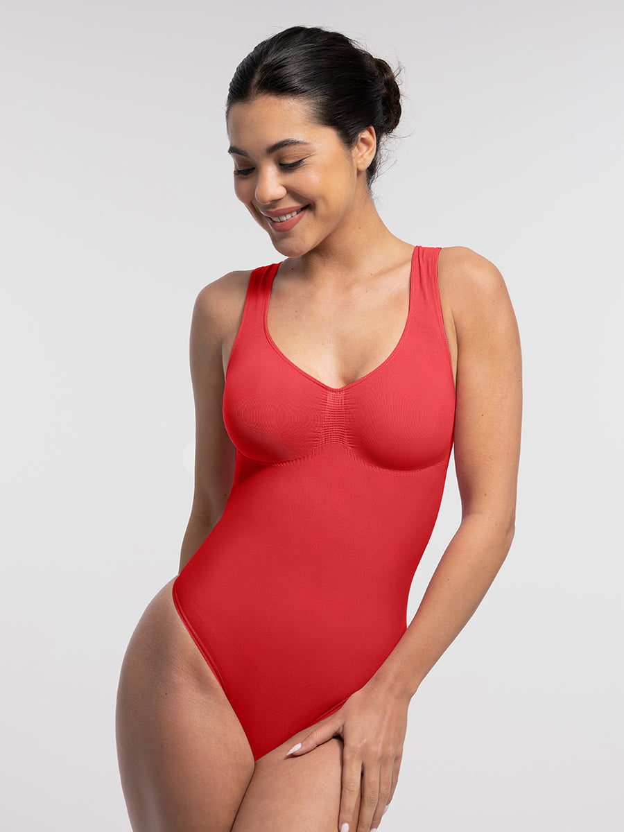 Sculpt Scoop Thong Bodysuit