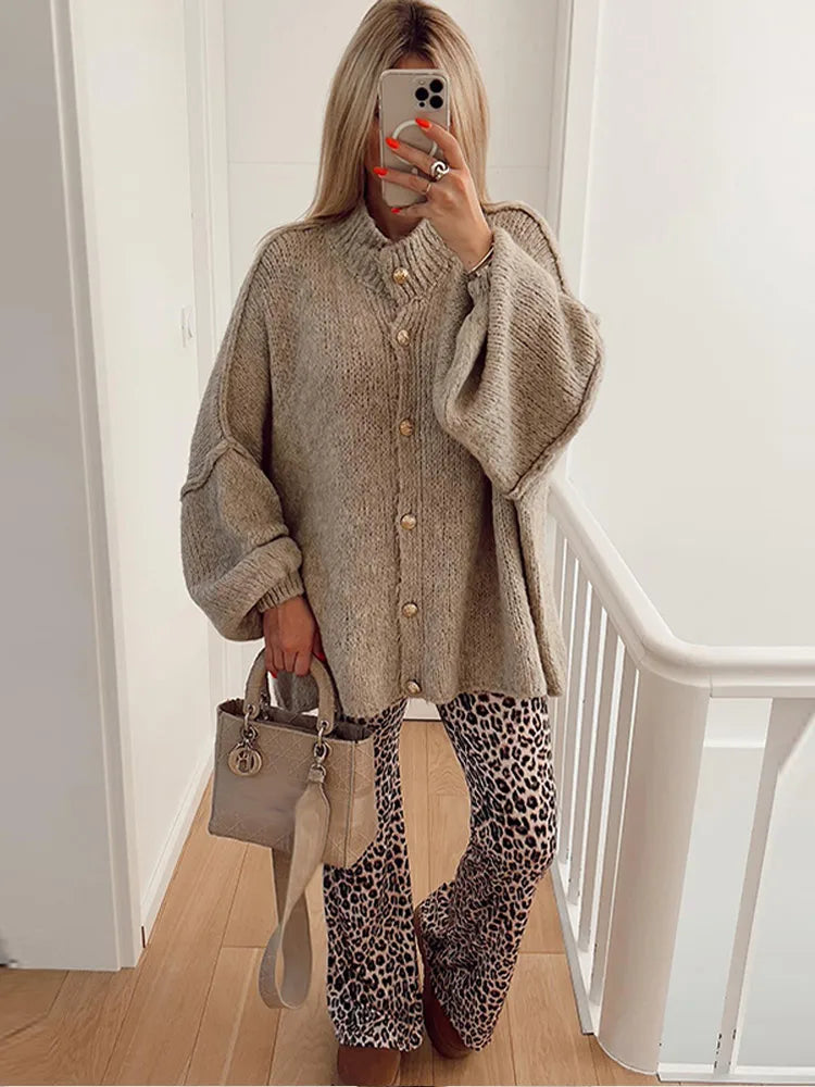 Felicity | Oversized Button Vest