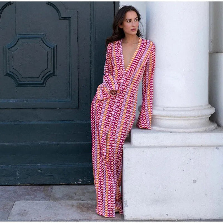 Alix - Cropped Maxi Dress