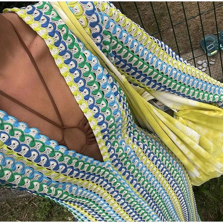 Alix - Cropped Maxi Dress