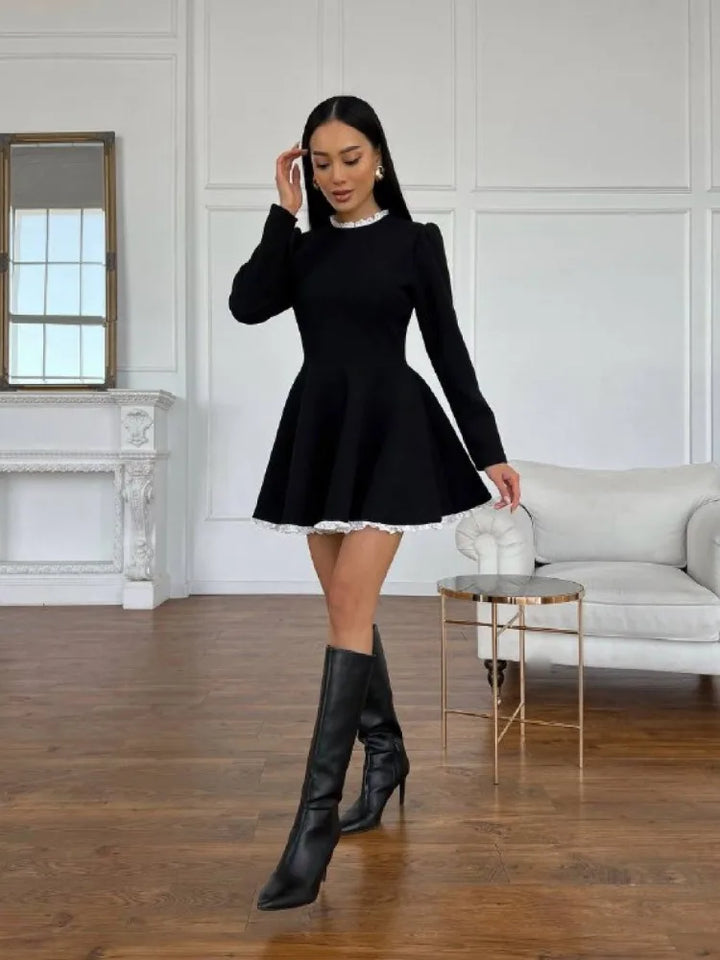 Billie™ | Graceful black dress