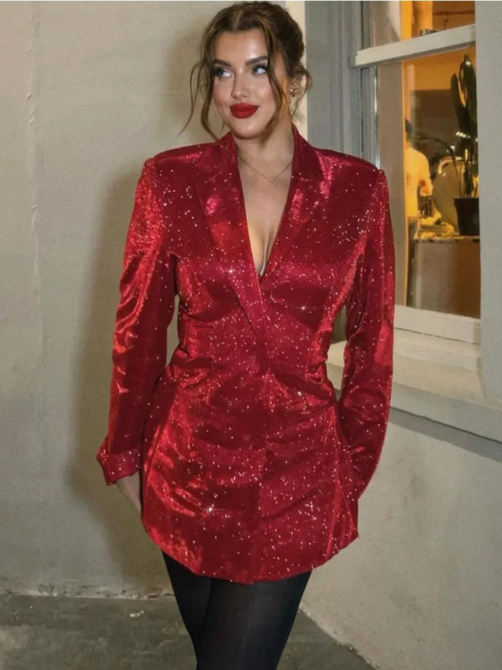 Gia™ | Sparkling Blazer Dress