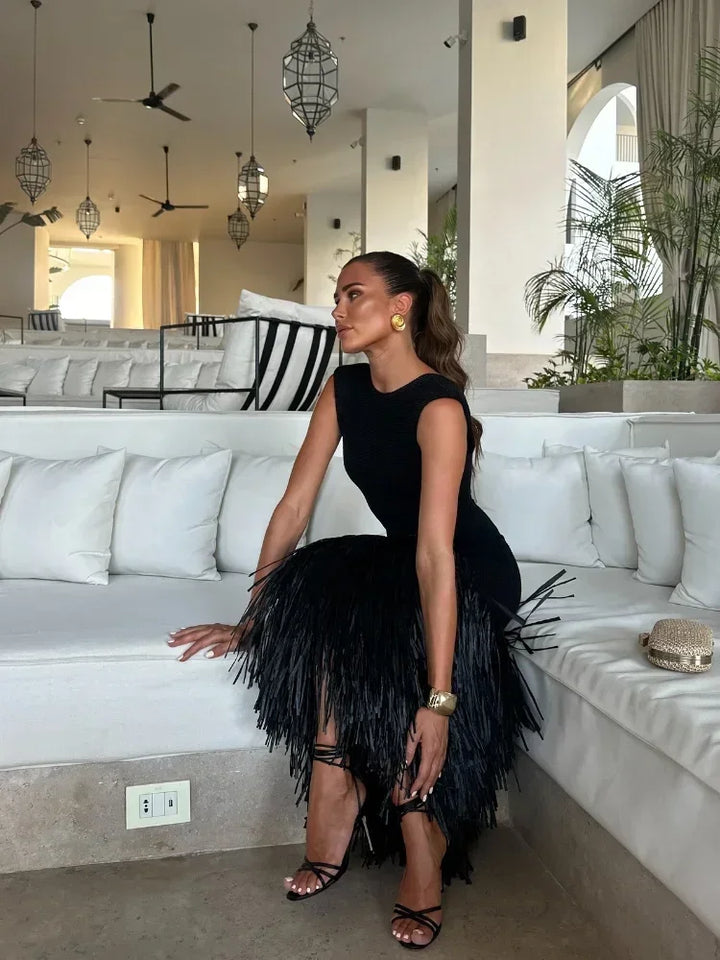 Dani™ | Maxi abito statement