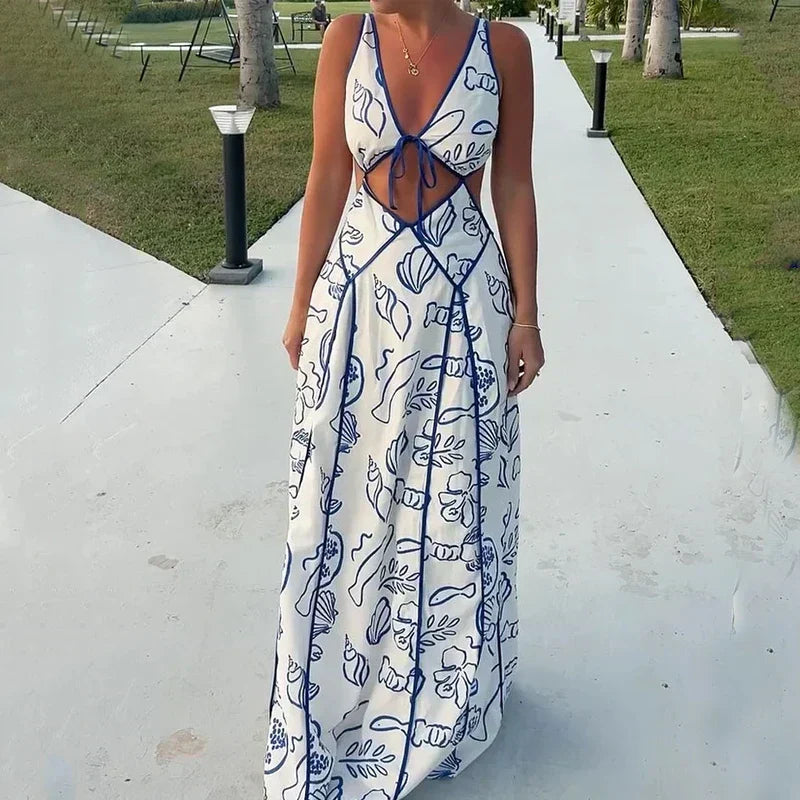 Fleurdeles - Spring Maxi Dress