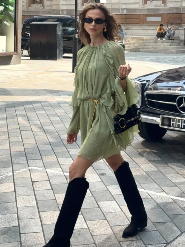 Kim - Dreamy Flowing Mini Dress