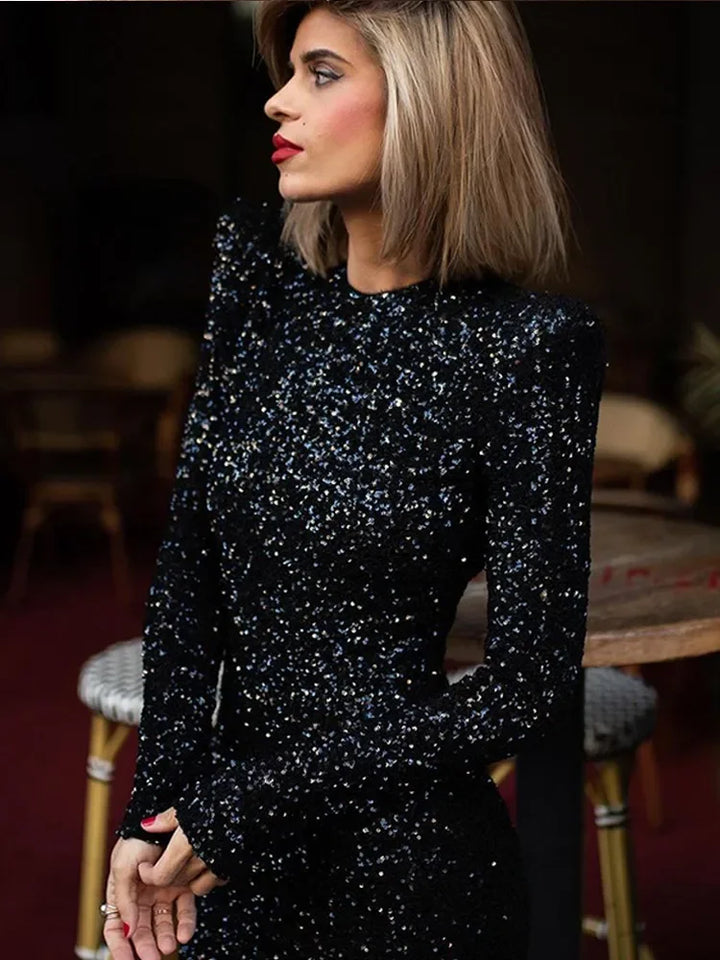 Elia™ | Sequin maxi dress