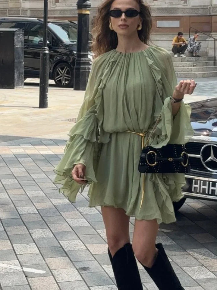 Kim - Dreamy Flowing Mini Dress