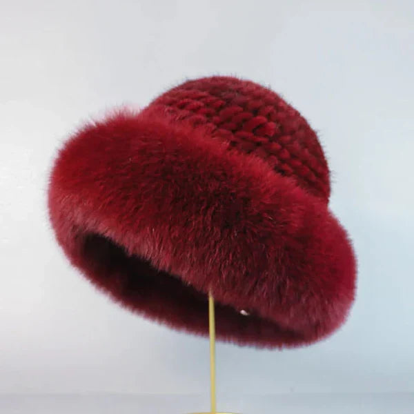 Jasmin | Elegant Hat Made from Natural Mink Fur