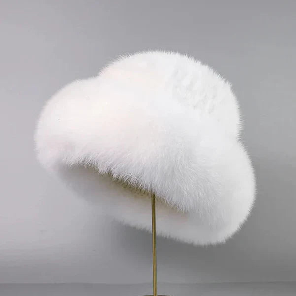 Jasmin | Elegant Hat Made from Natural Mink Fur