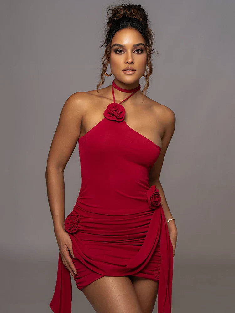 Jocelyn™ | Elegant halterneck dress