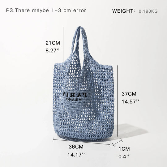 Beatrice Crochet Tote Bag