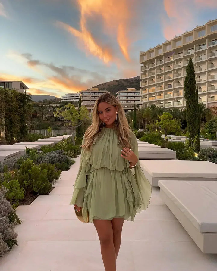 Kim - Dreamy Flowing Mini Dress