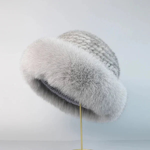 Jasmin | Elegant Hat Made from Natural Mink Fur
